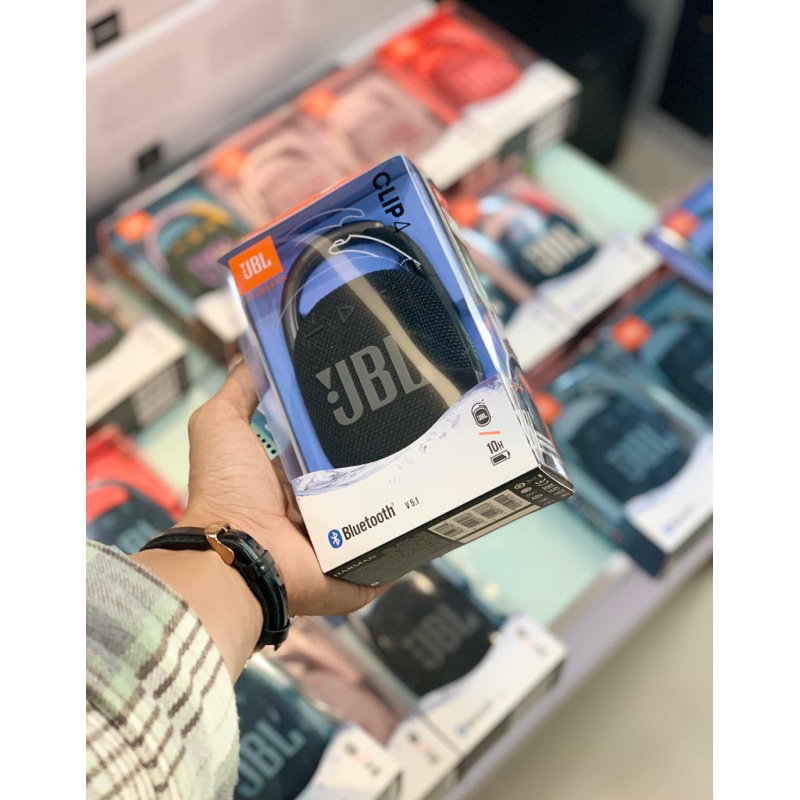 New - Fullbox Siêu Phẩm Loa Bluetooth không dây JBL-Clip 4 hàng chính hãng