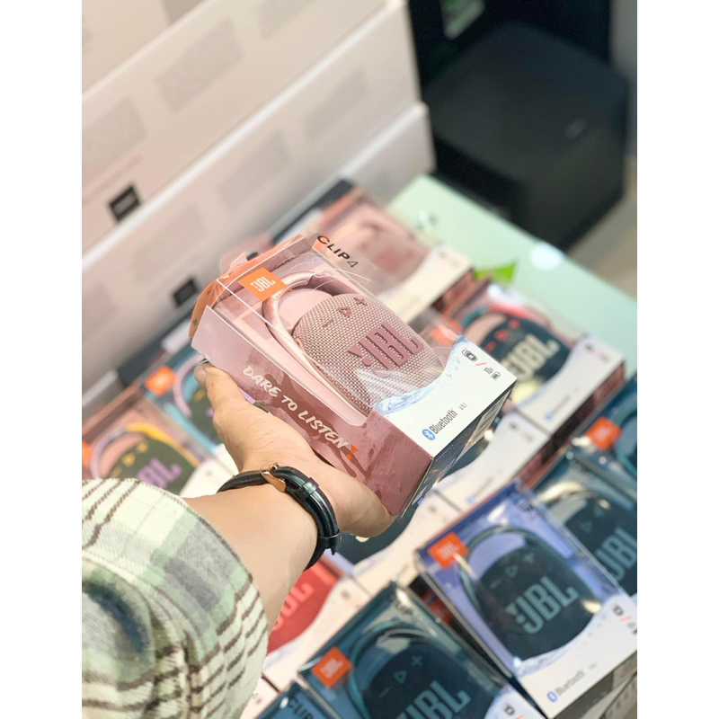 New - Fullbox Siêu Phẩm Loa Bluetooth không dây JBL-Clip 4 hàng chính hãng