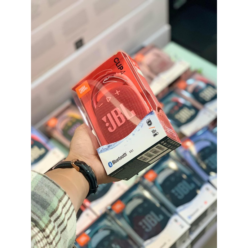 New - Fullbox Siêu Phẩm Loa Bluetooth không dây JBL-Clip 4 hàng chính hãng