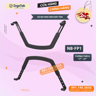 Bộ Kẹp Màn Hình Máy Tính NB FP1 17 - 27 Inch - Bộ Kit Vesa Adapter Dành Cho Màn Hình Không Có Lỗ Ốc