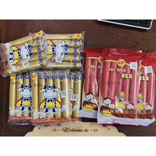 Xúc xích ăn liền red cp tiệt trùng gói 100g