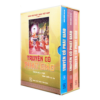 Sách - truyện cổ phật giáo - bộ 3 tập