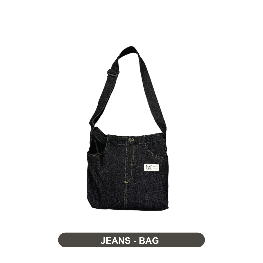 Túi Tote Đeo Chéo “Cargo Bag & Jeans Bag” Vải Bò