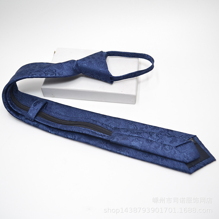 Cavat nam màu xanh bản nhỏ 6cm thắt sẵn khóa kéo tiện lợi, Cravat Hàn Quốc, Cà vạt thời trang, Cravat chú rể, nghệ sĩ