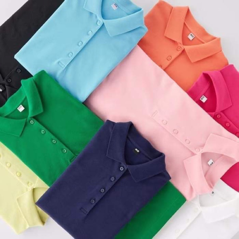 Áo polo gai Uni dành cho nữ, xách Nhật