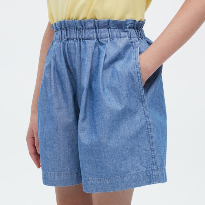 Quần short Uni trẻ em size lớn xách Nhật