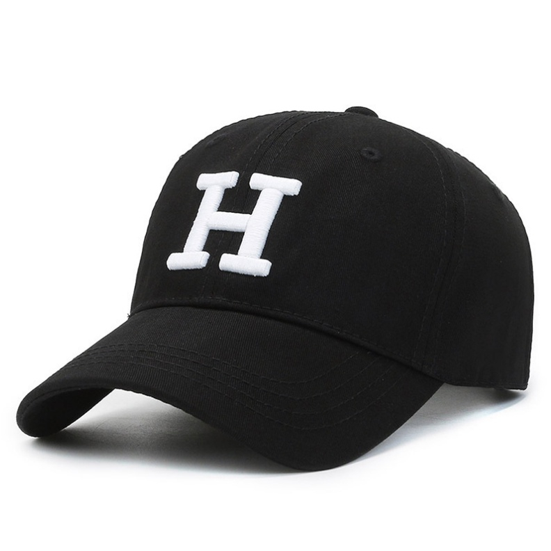 Nón mũ lưỡi trai thêu chữ H unisex nam/nữ, trẻ trung cá tính, hợp thời trang