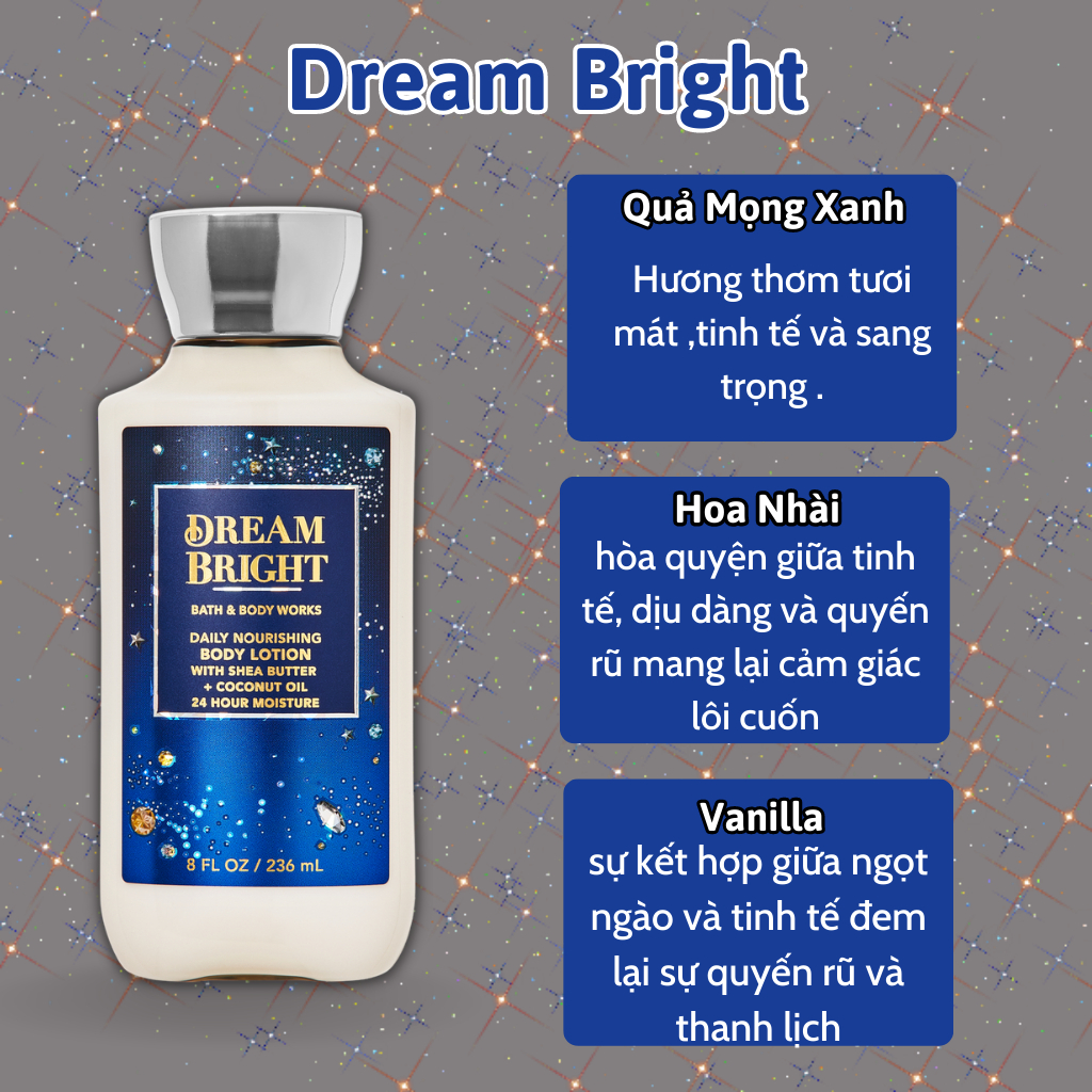 Bath and Body Work Lotion Dưỡng Thể Sáng Da Cấp Ẩm 236ml, Lotion Bath and Body Work Chính Hãng