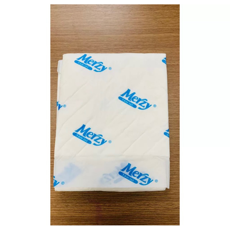 Tấm đệm lót người già Merzy 45x72 và 60x70 (Loại B) (gói 10miếng) #tấm đệm lót #đệm lót già #đệm lót người già #merzy