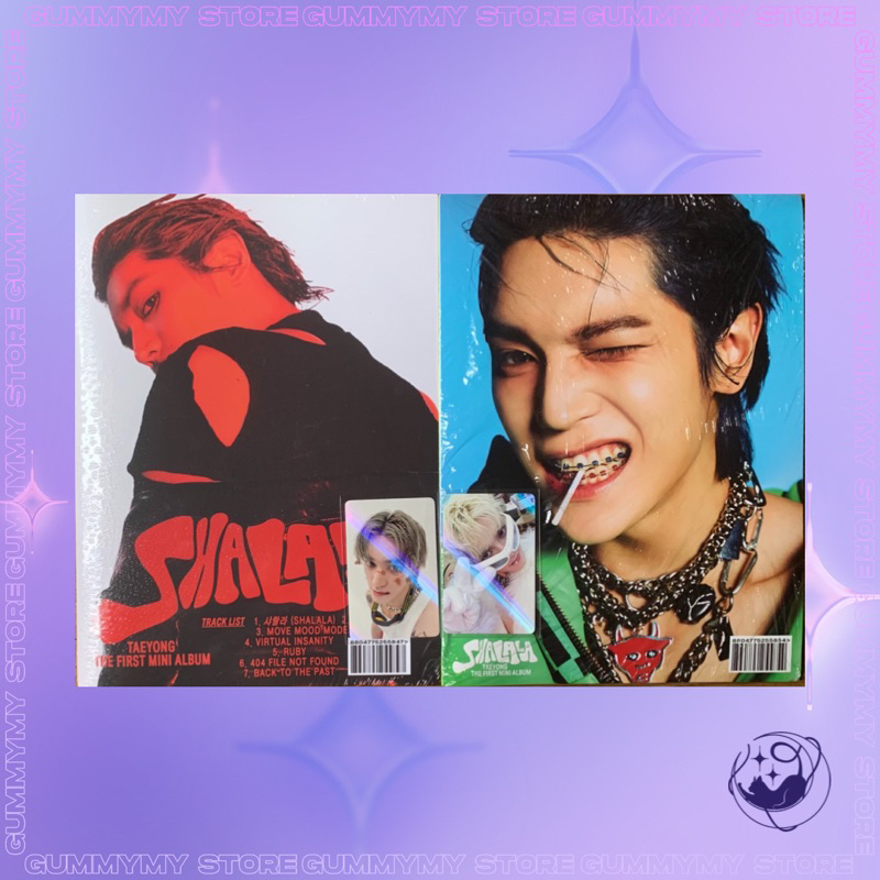 Taeyong - bộ album nhạc Shalala nguyên seal