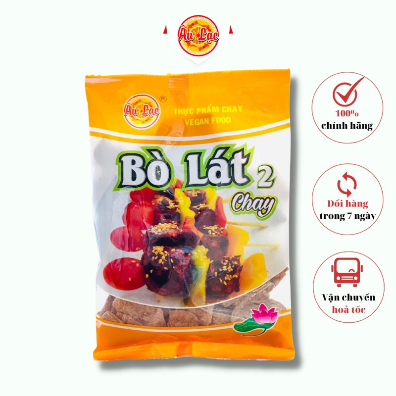 Bò Lát Chay 2 Âu Lạc 100g ăn chay, keto chay