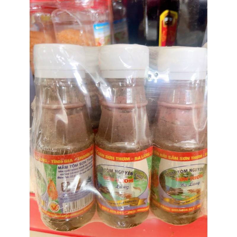 Mắm tôm nguyên chất Đặc biệt Ba Làng chai 100gr[DATE MOI]