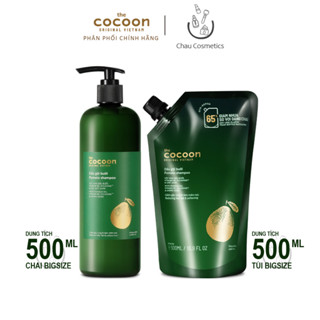Túi refill BIGSIZE dầu gội bưởi Cocoon giảm rụng tóc và làm mềm tóc chai lớn 500ml / 310ml