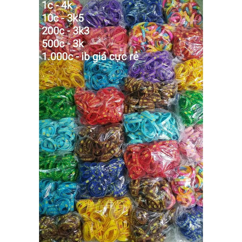 Vòng đeo tay A Di Đà Phật  ko chọn màu