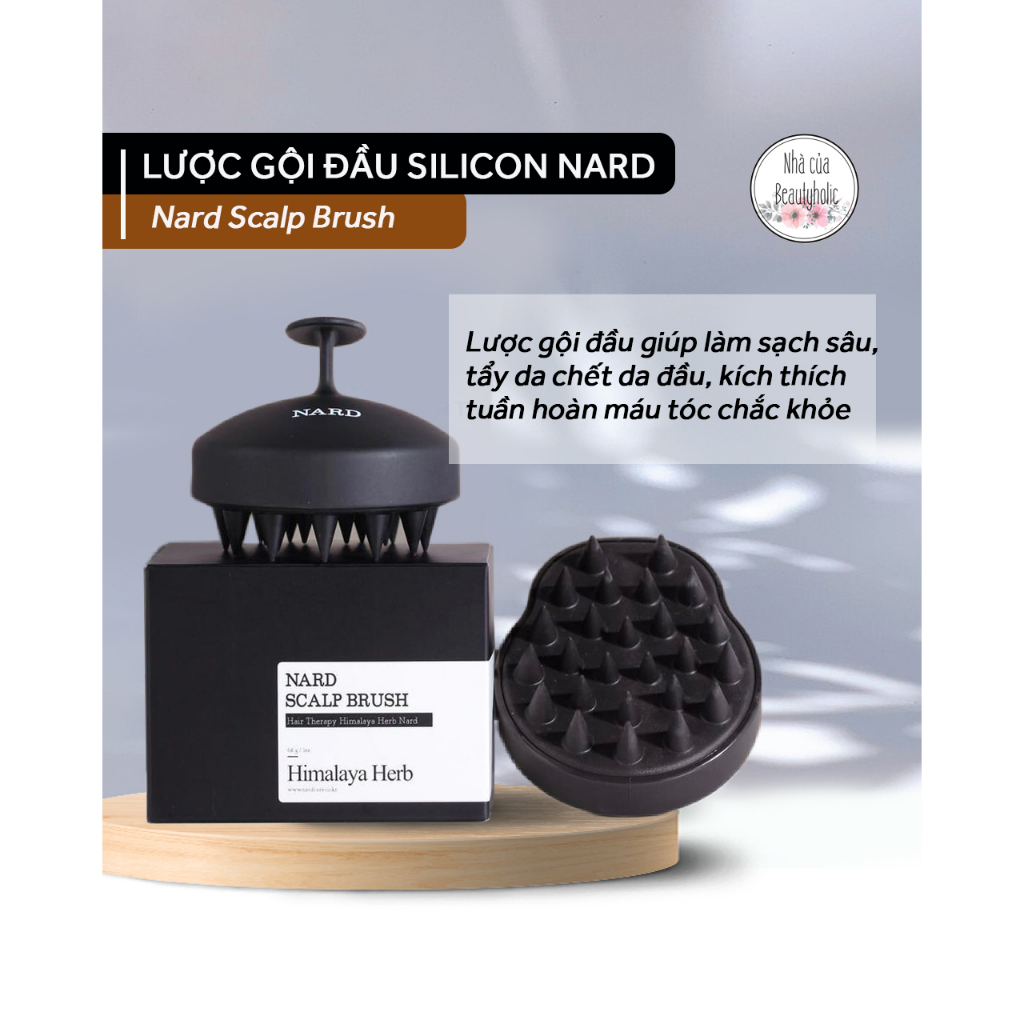 Lược gội & massage da đầu NARD SCALP BRUSH