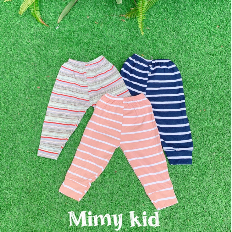 Quần dài cotton bé trai, bé gái 6- 16kg