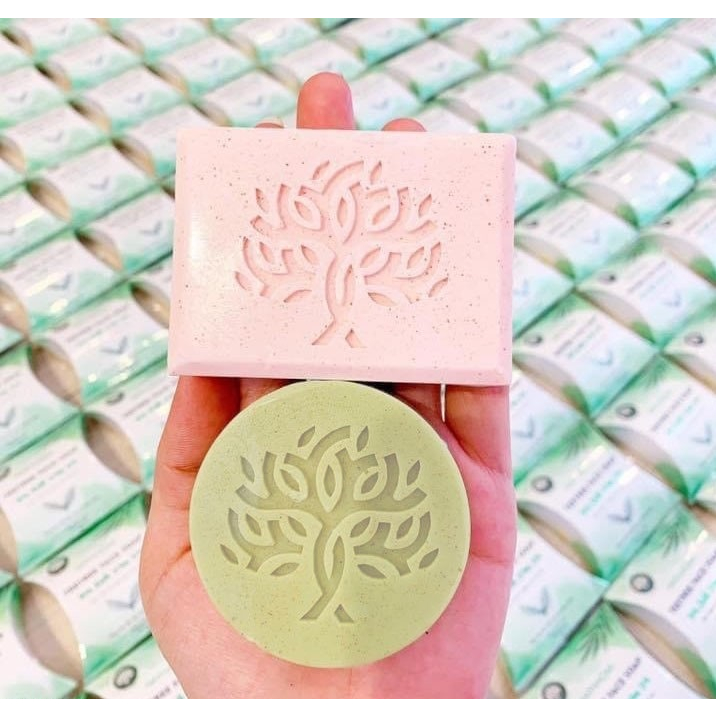 Xà phòng Tắm Thiên Nhiên Tràm Trà Hathacha 100g