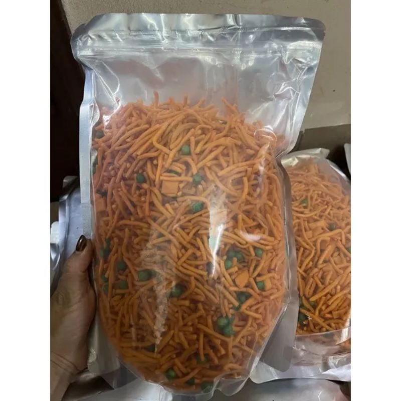 500g bim bim đậu hà lan đóng túi zip