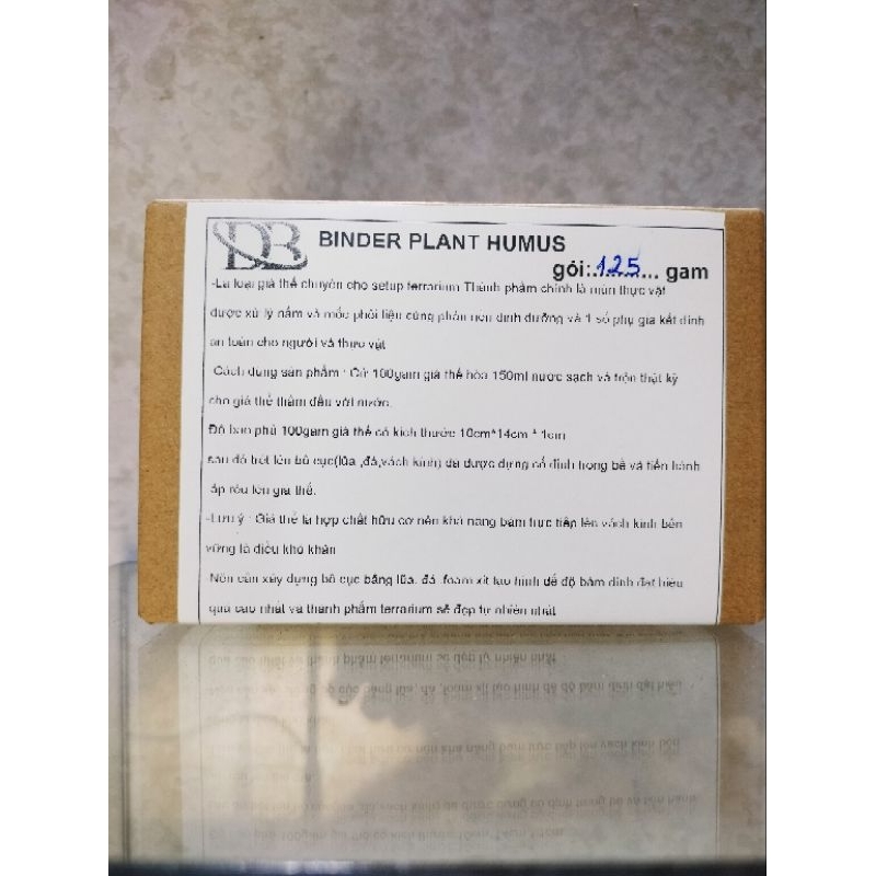 Mùn kết dính cho bể terrarium