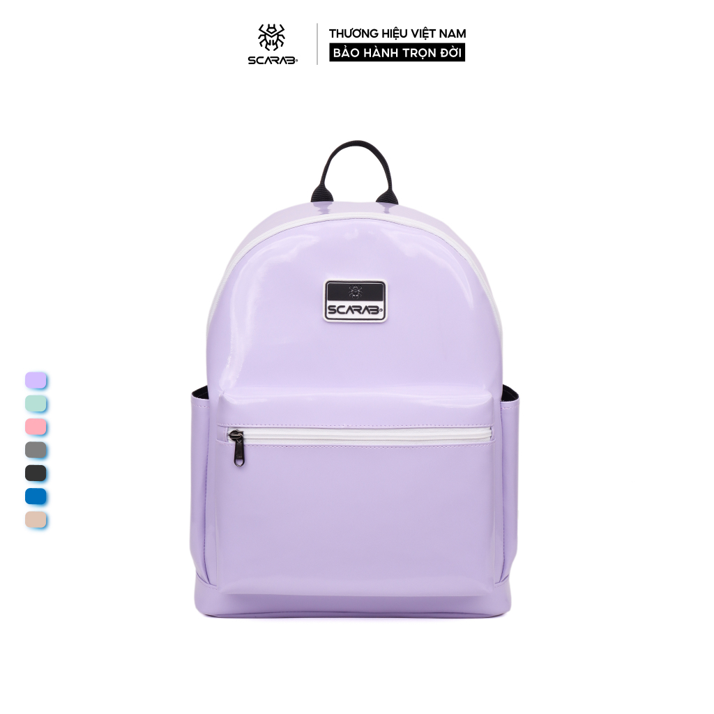 SCARAB LATTER MINI BACKPACK - Balo Nhỏ Gọn Kiểu Dáng Cổ Điển Đựng Vừa Laptop 14inch