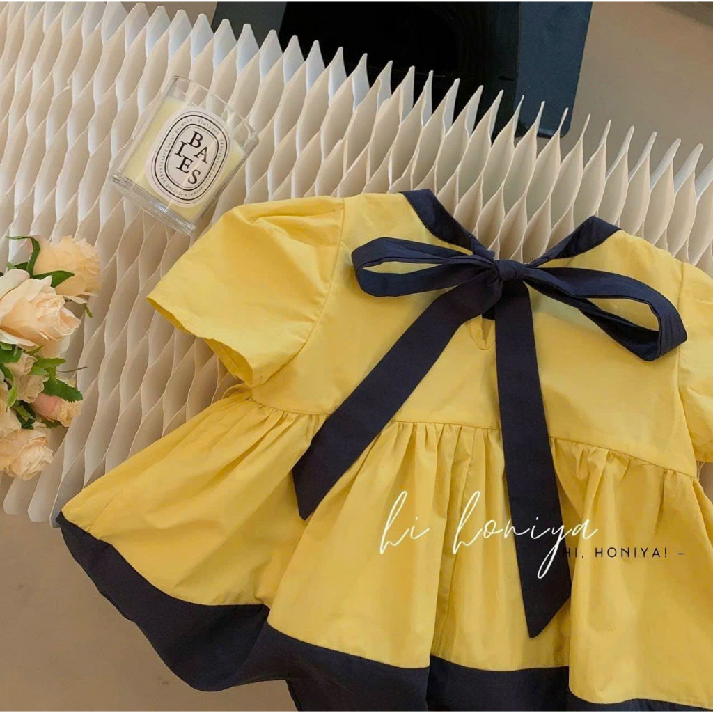 Đồ bộ Set Mẹ và bé gái, Set đồ đôi mẹ và bé chất thô xốp màu trắng kem hai dây thoáng mát