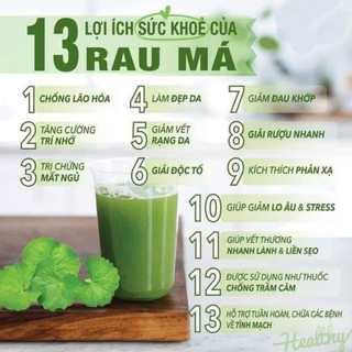 500G Bột rau má đậu xanh cốt dừa