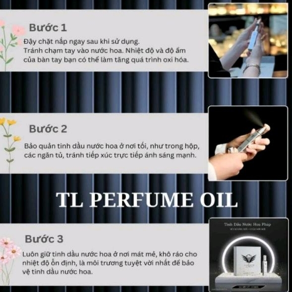 Bộ Tester 37 Mùi Hương TL PERFUME OIL 37 Lọ 1ml - Chính Hãng , Sang Trọng , Quyến Rũ , Gợi Cảm , Lưu Hương Bền Bỉ