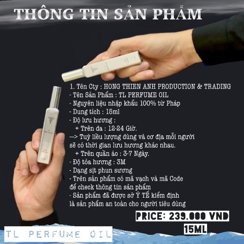 Bộ Tester 37 Mùi Hương TL PERFUME OIL 37 Lọ 1ml - Chính Hãng , Sang Trọng , Quyến Rũ , Gợi Cảm , Lưu Hương Bền Bỉ