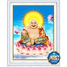 tranh đính đá phật di lặc df2571 (40x50)