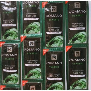Dây 14 gói dầu gội đầu Romano Classic 14 gói x 5g