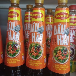 Dầu hào Magi chế xuất hào tự nhiên từ Nhật Bản Hàn Quốc 1chai820g