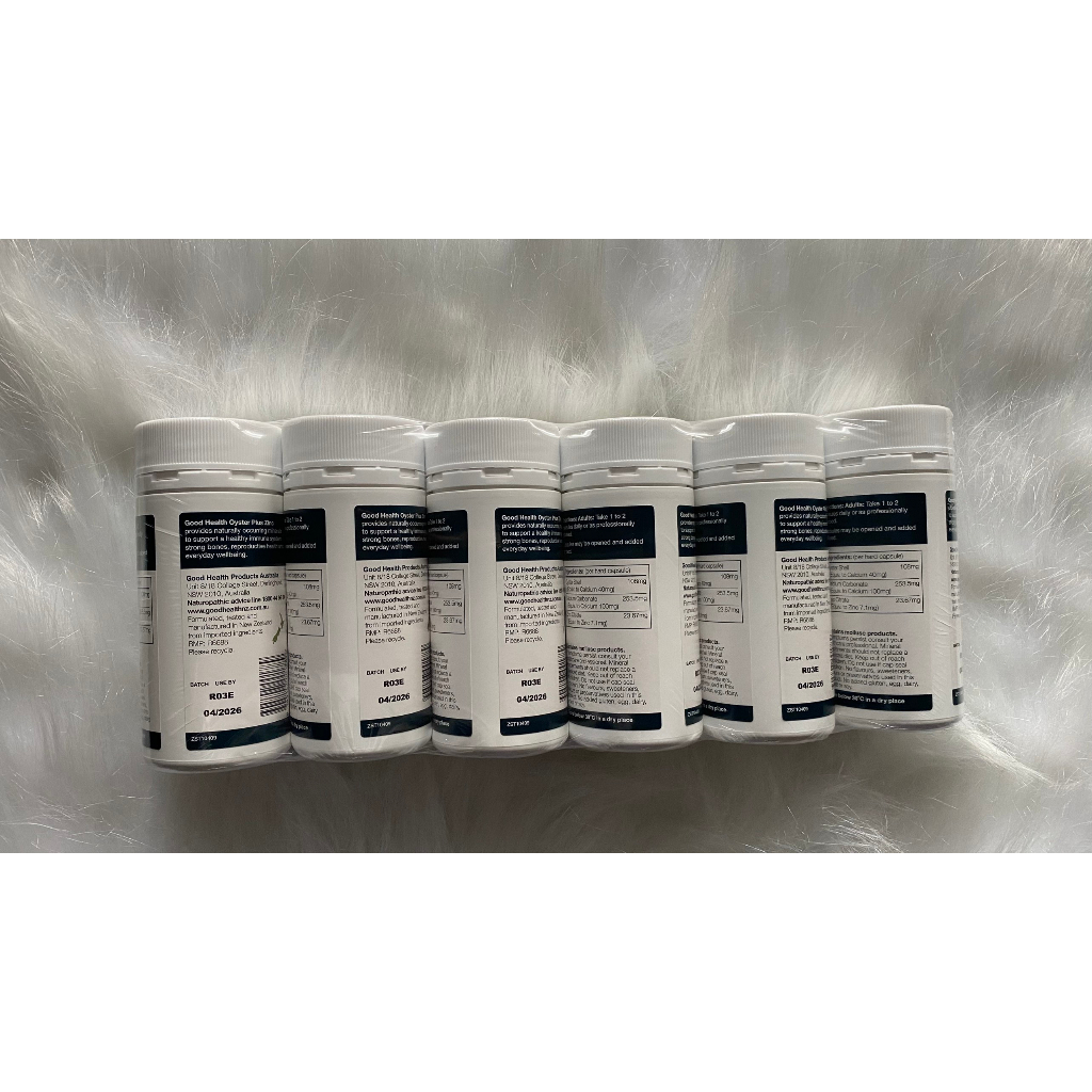 VIÊN UỐNG HÀU OYSTER PLUS ZINC - TĂNG CƯỜNG SINH LỰC NAM 60 VIÊN - HÀNG ÚC 100%