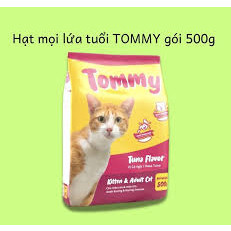 Thức ăn hạt cho mèo con và mèo lớn vị cá ngừ Tommy Kitten & Adult - Phillipines