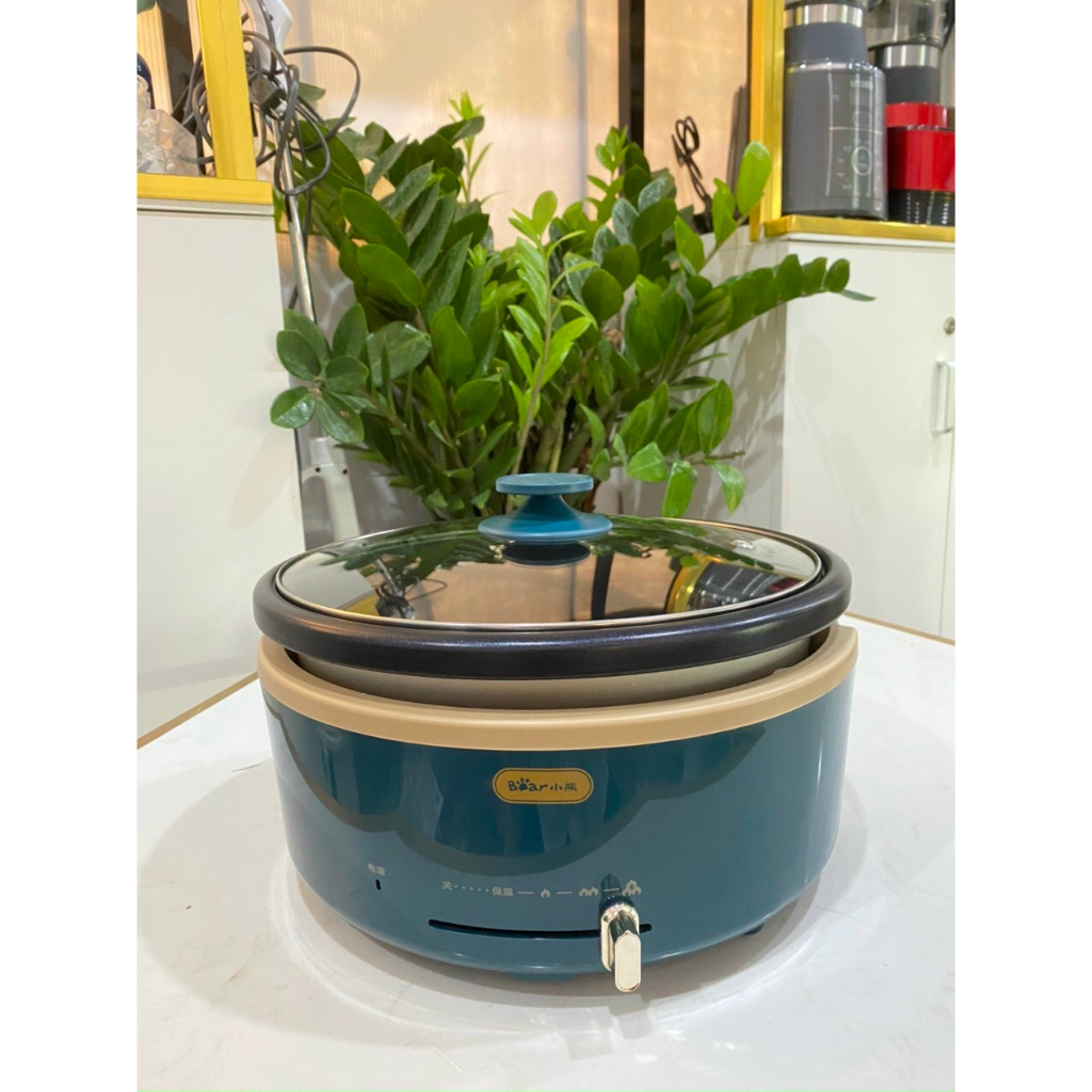 Nồi Lẩu Chiên Xào Đa Năng Chính Hãng Bear Dung Tích 4L Model DHG-P40C1-Bảo Hành 12 Tháng