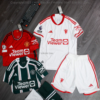 Bộ Quần Áo Bóng Đá, Đồ Đá Banh CLB manchester United 2023 2024 - Áo Đấu MU 2023/24 Cao Cấp Đủ Mẫu