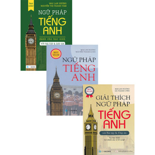 Combo 3 cuốn sách ngữ pháp tiếng anh