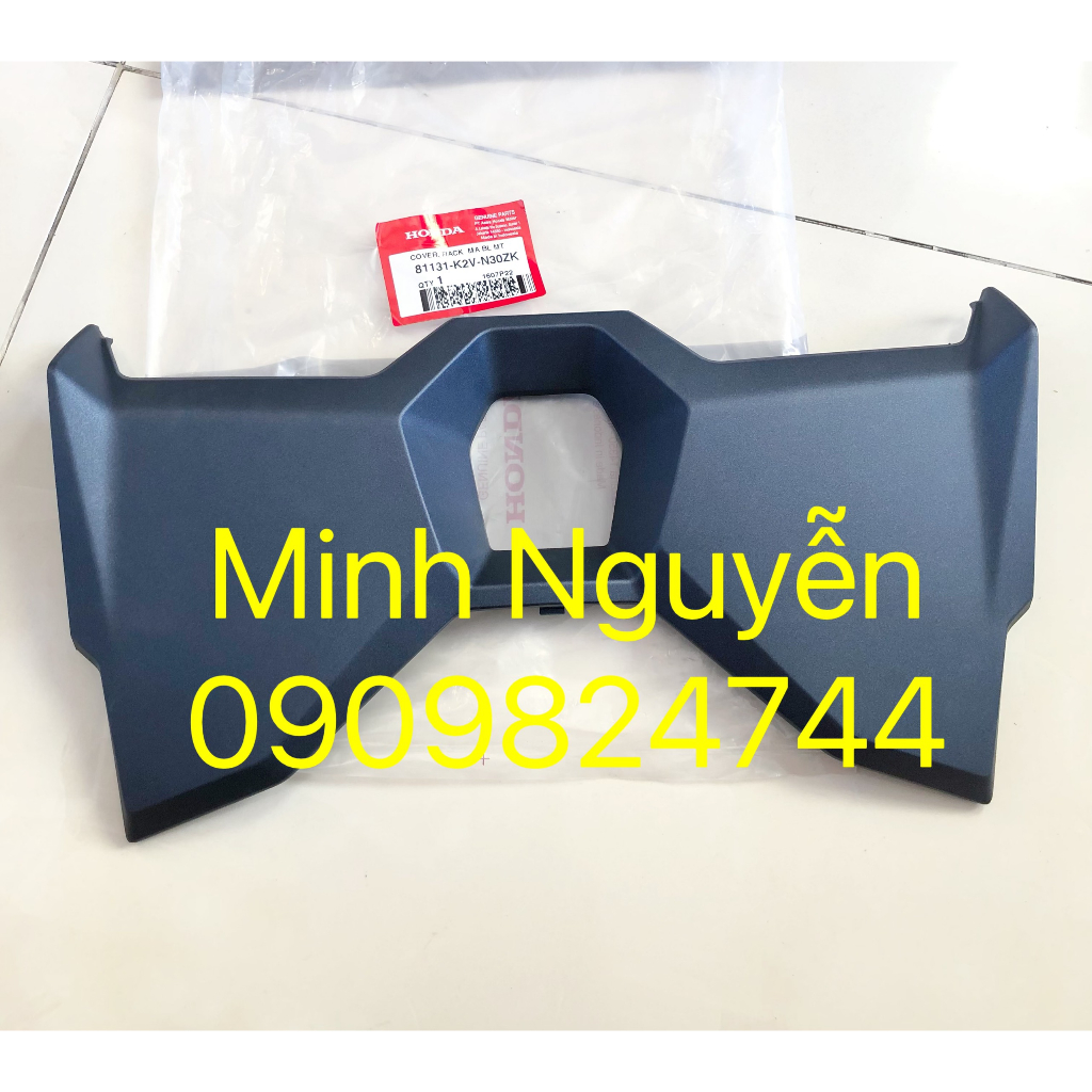 Ốp yếm khóa xe vario 125 2023 chính hãng honda
