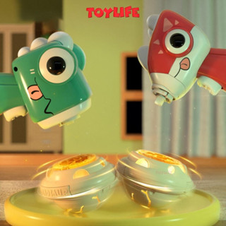 Đồ chơi bắn đĩa bay chong chóng con quay phát sáng hình khủng long đồ chơi vận động cho bé TOYLIFE