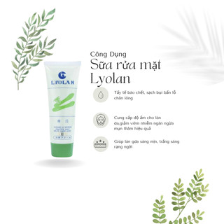 Sữa rửa mặt Lyolan 120g
