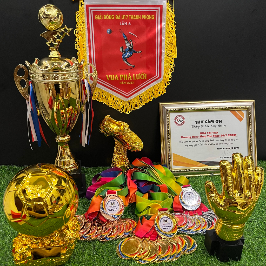 HUY CHƯƠNG BÓNG ĐÁ GIÁ RẺ - MIỄN PHÍ THIẾT KẾ THEO YÊU CẦU