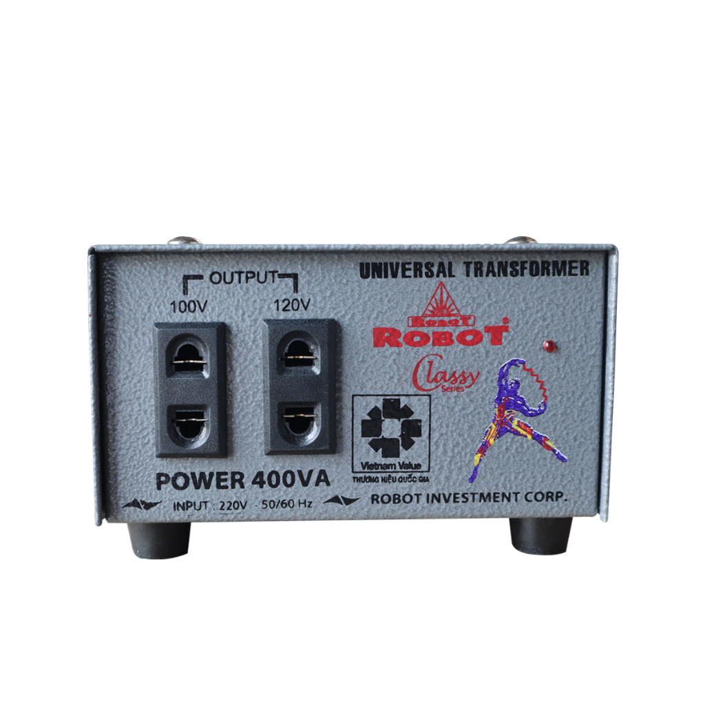 Biến Thế Đổi Điện 1 Pha ROBOT loại 400VA, 600VA - Hàng chính hãng