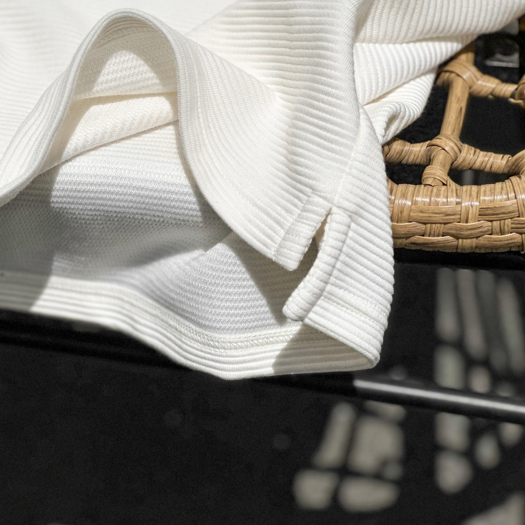 Áo Thun Nam Cao Cấp Polo Gân Kem Phối BY COTTON