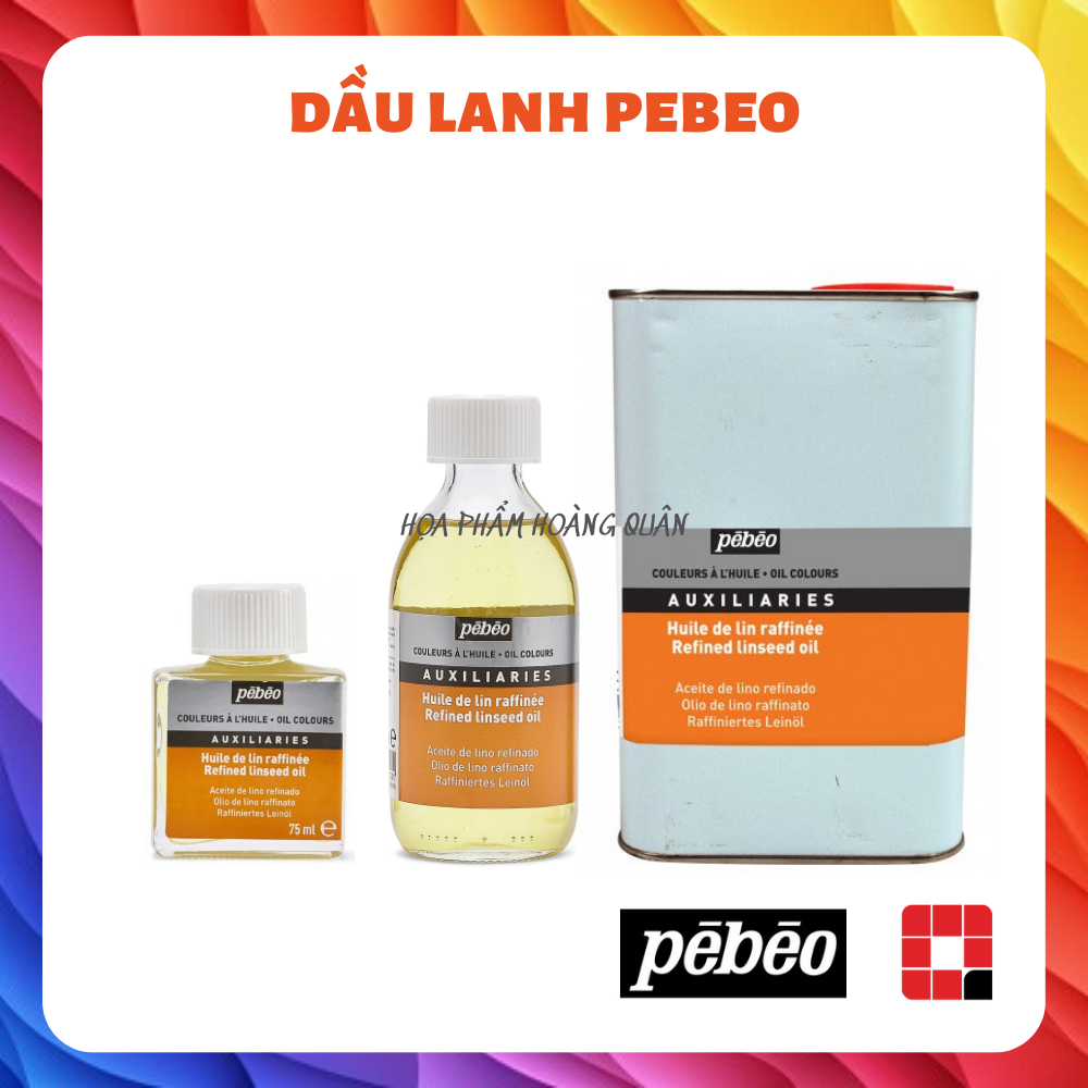 DẦU LANH PEBEO - REFINED LINSEED OIL