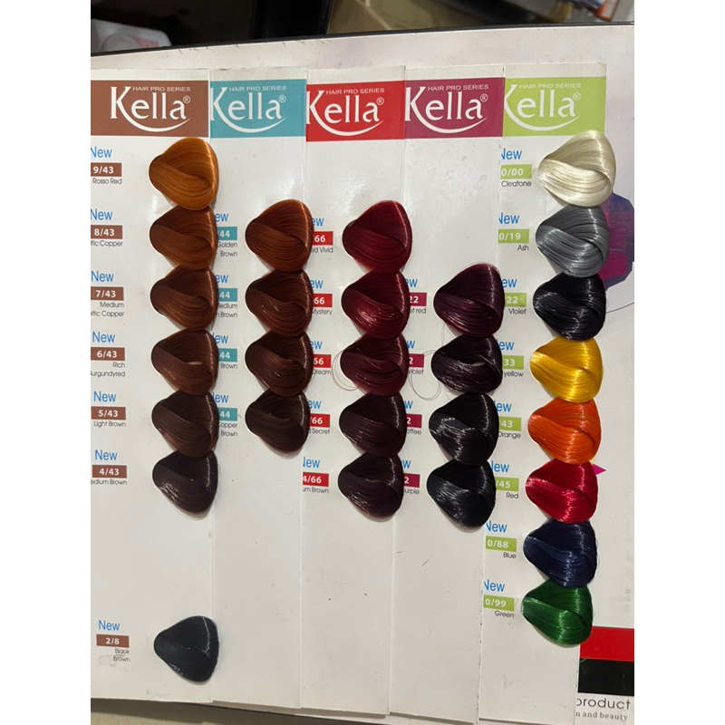 Nhuộm kella với 56 tông màu thời trang giá rẻ cho salon tóc  số lượng nhiều có sắn tại shop