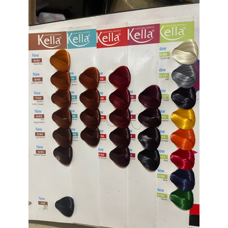 Nhuộm kella với 56 tông màu thời trang giá rẻ cho salon tóc  số lượng nhiều có sắn tại shop