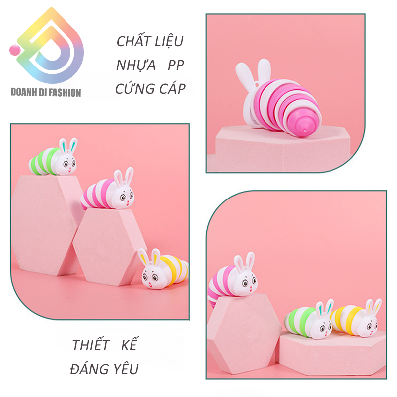 Móc Khóa Thỏ Con, Móc Treo Tôm, Đồ Chơi Con Sâu, Móc Ba Lô Kỳ Lân Bóp Kêu Pít Pít, Trò Chơi Giảm Căng Thẳng Xả Stress
