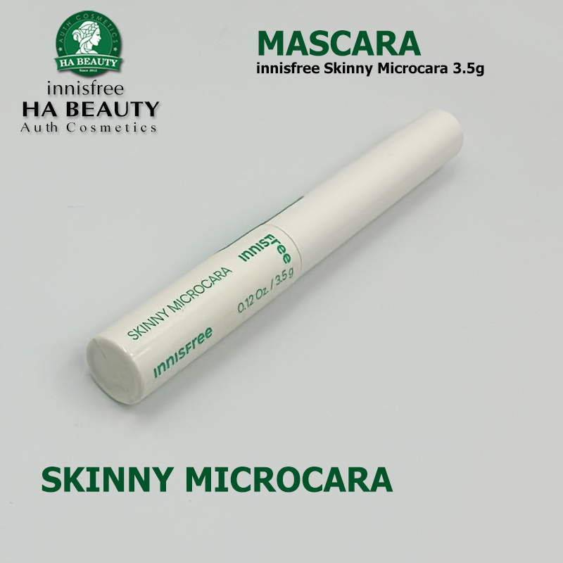 Mascara siêu mảnh chống trôi innisfree Skinny Microcara Zero 3.5 g