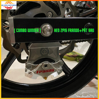 [ Combo Sau Winner ] Heo 2 Pis Frando + Pát Sau CNC / Lắp như hình ( Tặng 2 ốc Salaya )