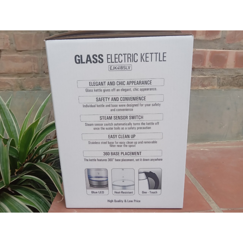 Ấm siêu tốc Lock&Lock EJK418SLV 1.8L chính hãng