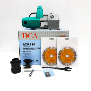 Máy cắt rãnh tường 2 lưỡi - DCA AZR110- 1600W kèm lưỡi